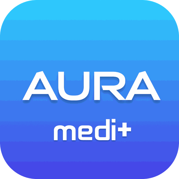 아우라비즈 메디+ 실시간 대시보드 로고